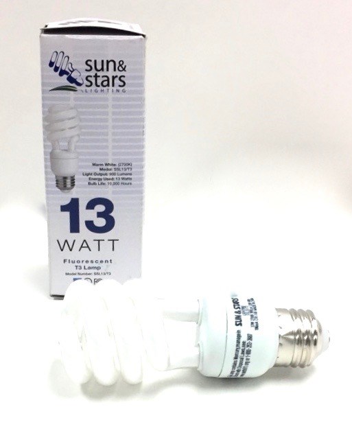 (image for) Warm White Light Bulb 13 W= 60W