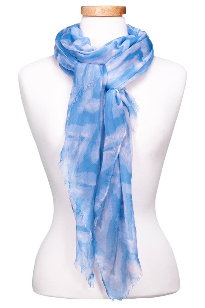 (image for) Chevron Watercolor Scarf Asst