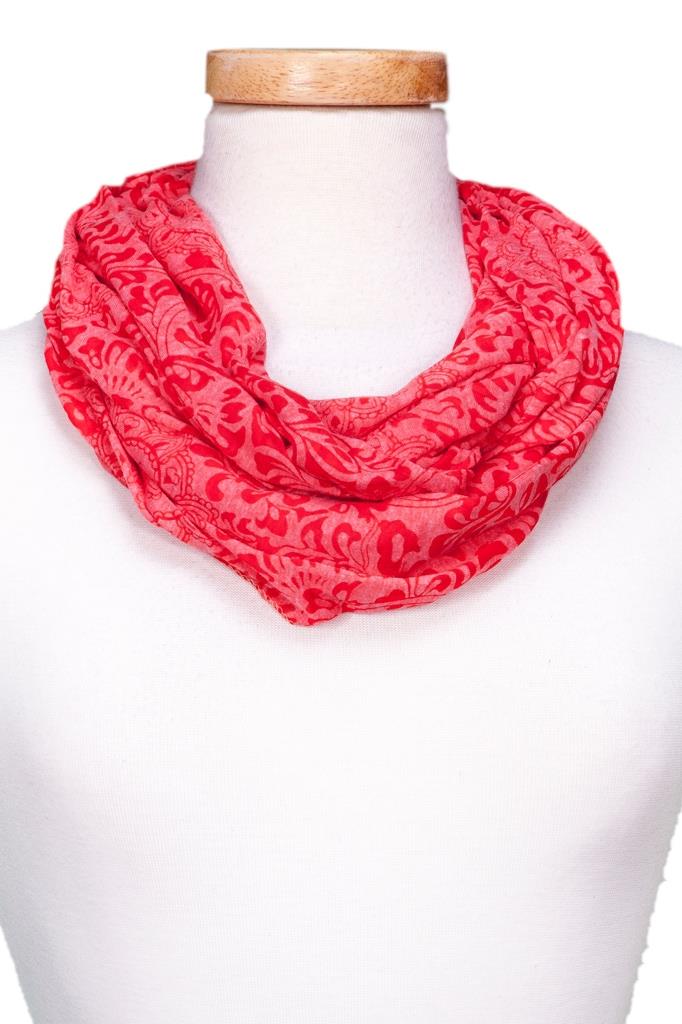 (image for) 2 Tone Infinity Scarf asst