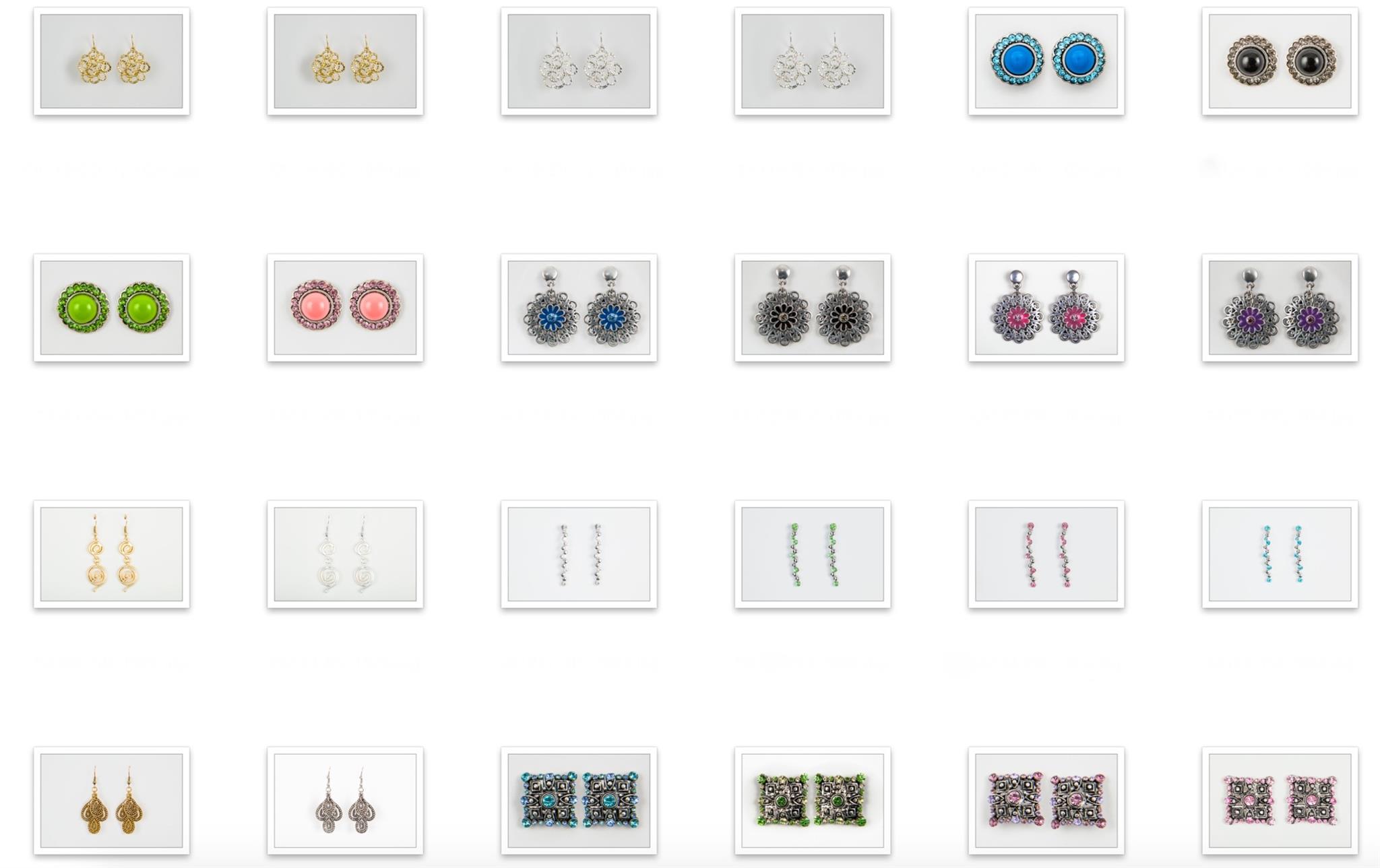Gemstone Earrings Asst (image for) Gemstone Earrings Asst