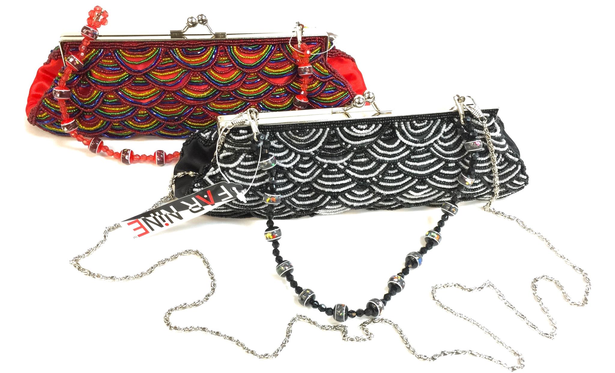 (image for) 10x4 Small Beaded Handbag Asst