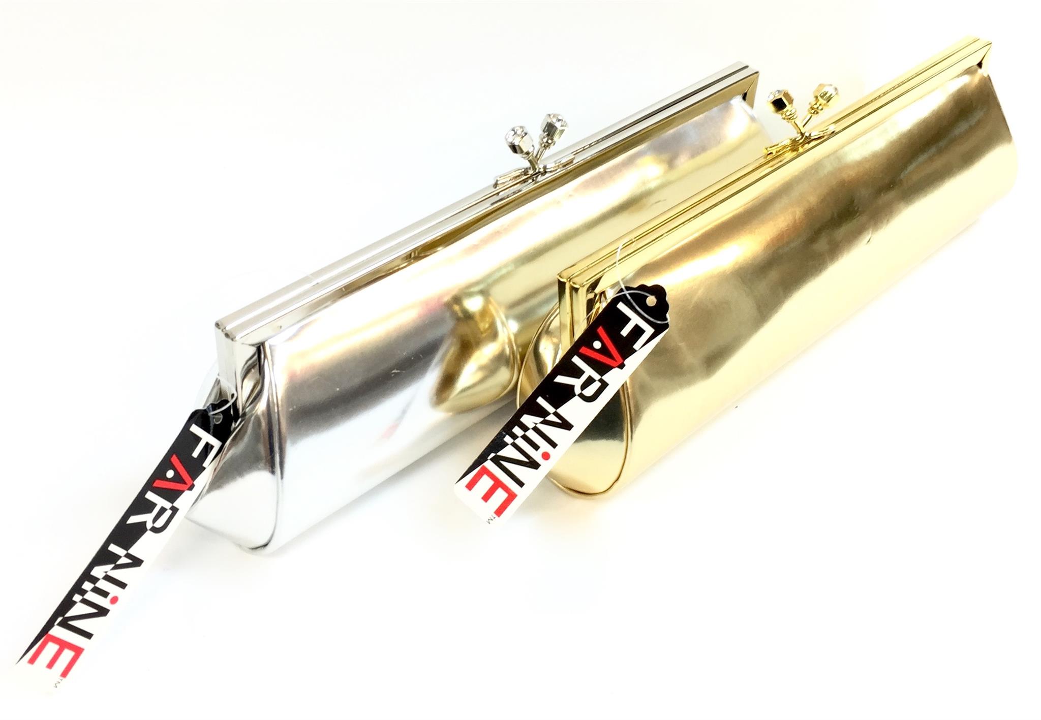 (image for) 10x3 Gold Evening Clutch
