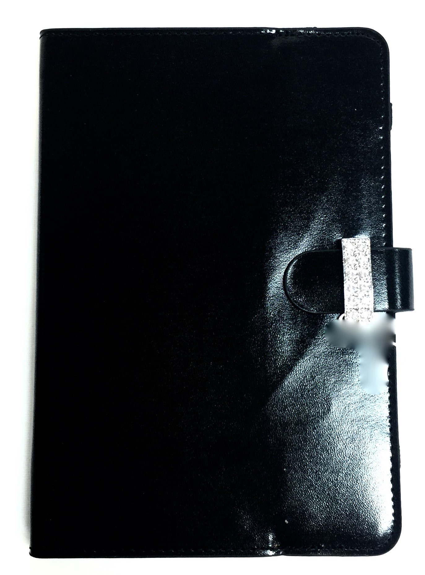 Black Faux Leather Tablet Case