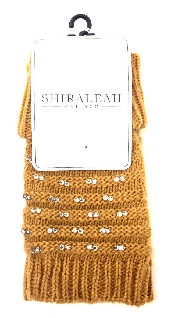 Mustard Kyra Fingerless Glove (image for) Mustard Kyra Fingerless Glove