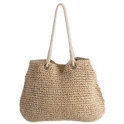 21x16 Handwoven Tote - Beige (image for) 21x16 Handwoven Tote - Beige