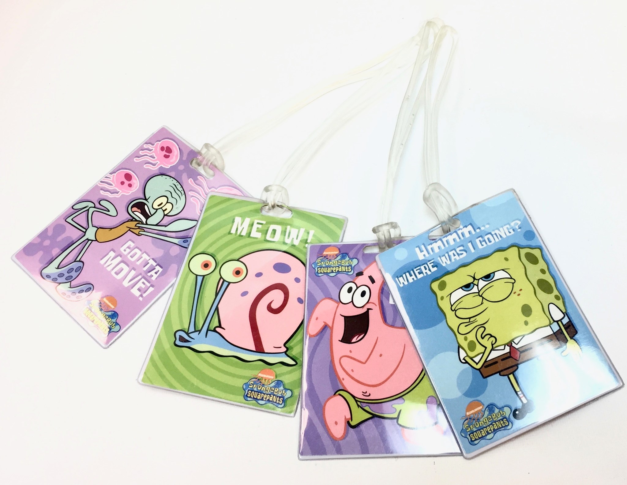 (image for) Nickelodeon Luggage Tags Set/4