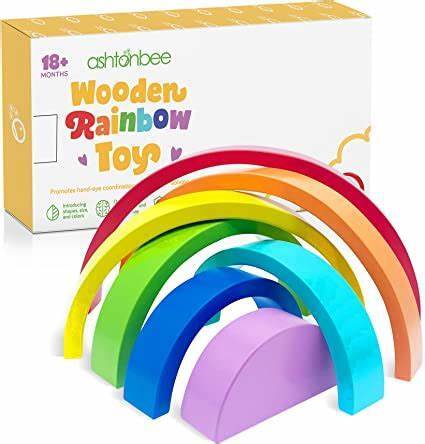 (image for) Wooden Rainbow Toy