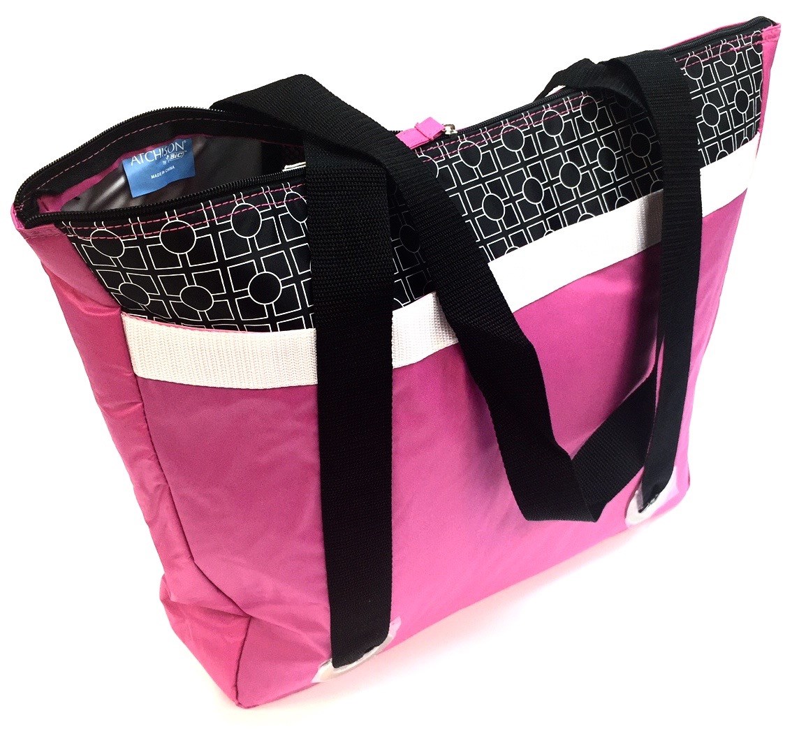 (image for) Insulated Cooler Tote Fuschia 20x15