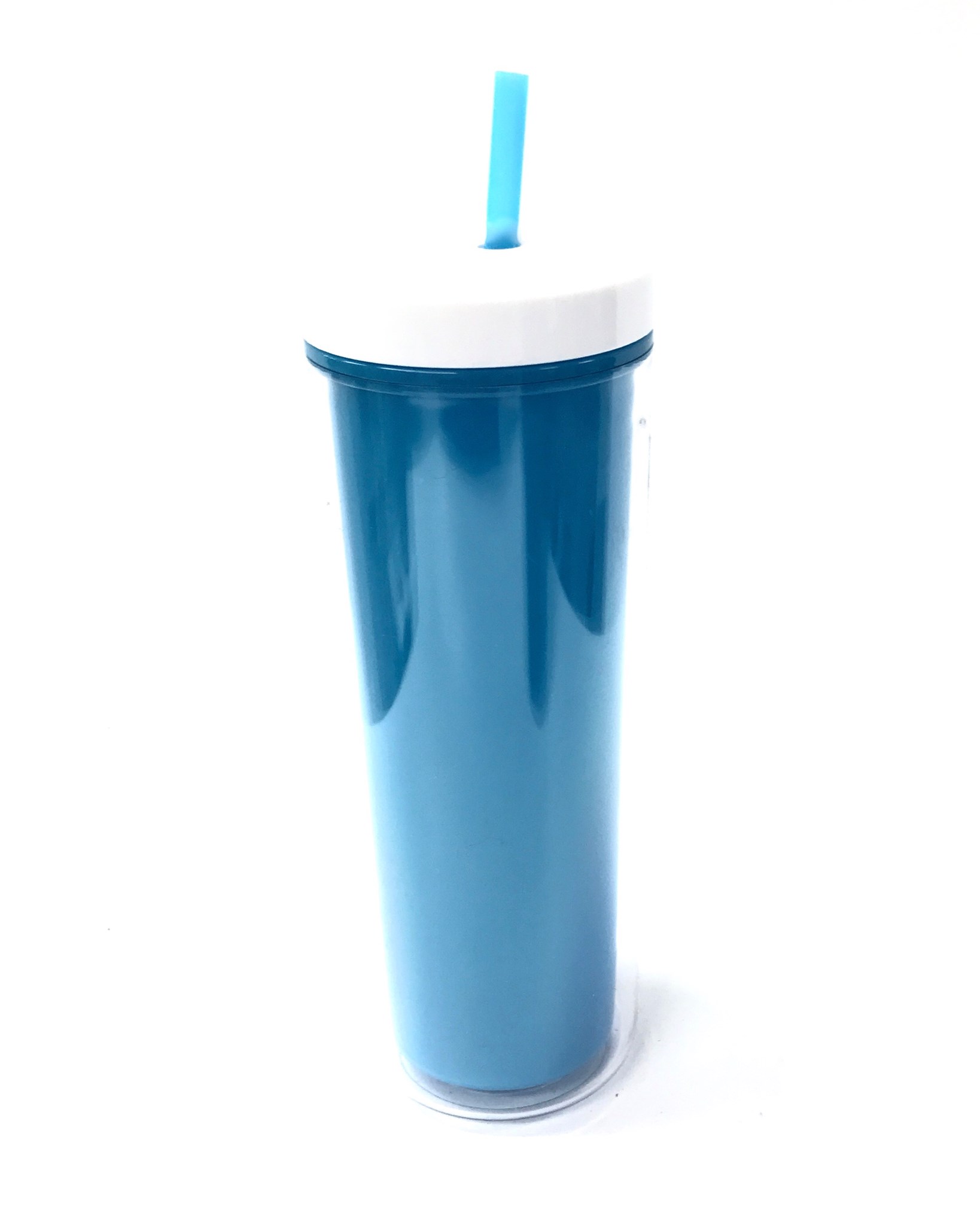 (image for) (0017501) Ava Slender Tumble 17 Oz - Blue/White