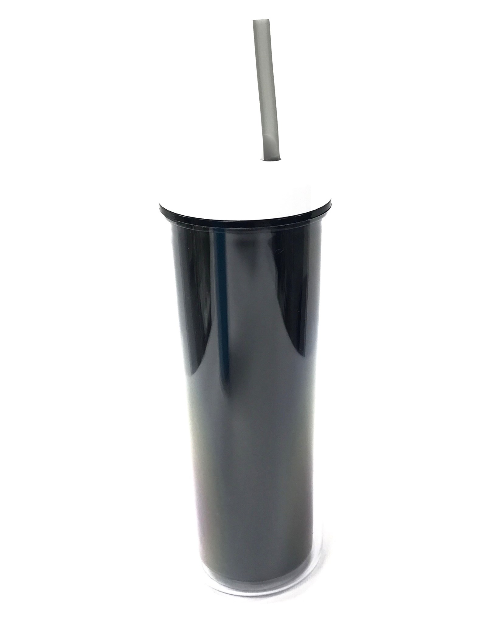 (image for) (0017503) Ava Slender Tumbler 17 Oz - Black/White