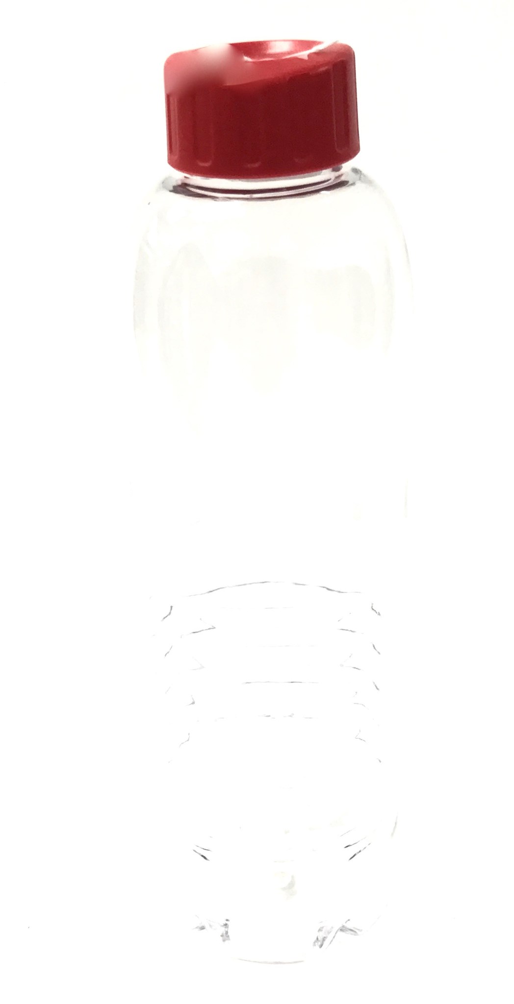 (image for) (0019423) Splash Bottle 30 Oz - Clear/Red