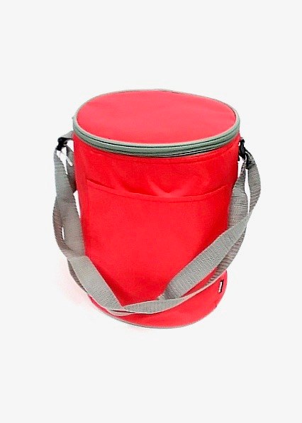 (image for) Koozie Round Cooler - Red