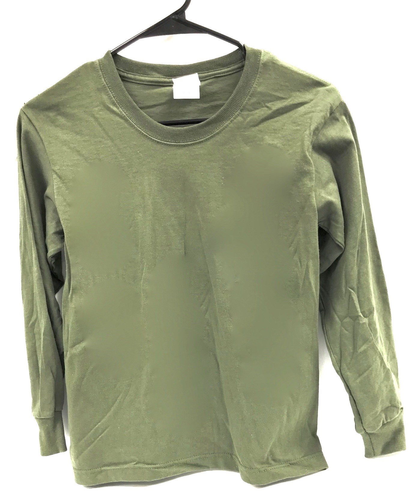 Long Sleeve Tee Blank Moss - Youth (image for) Long Sleeve Tee Blank Moss - Youth