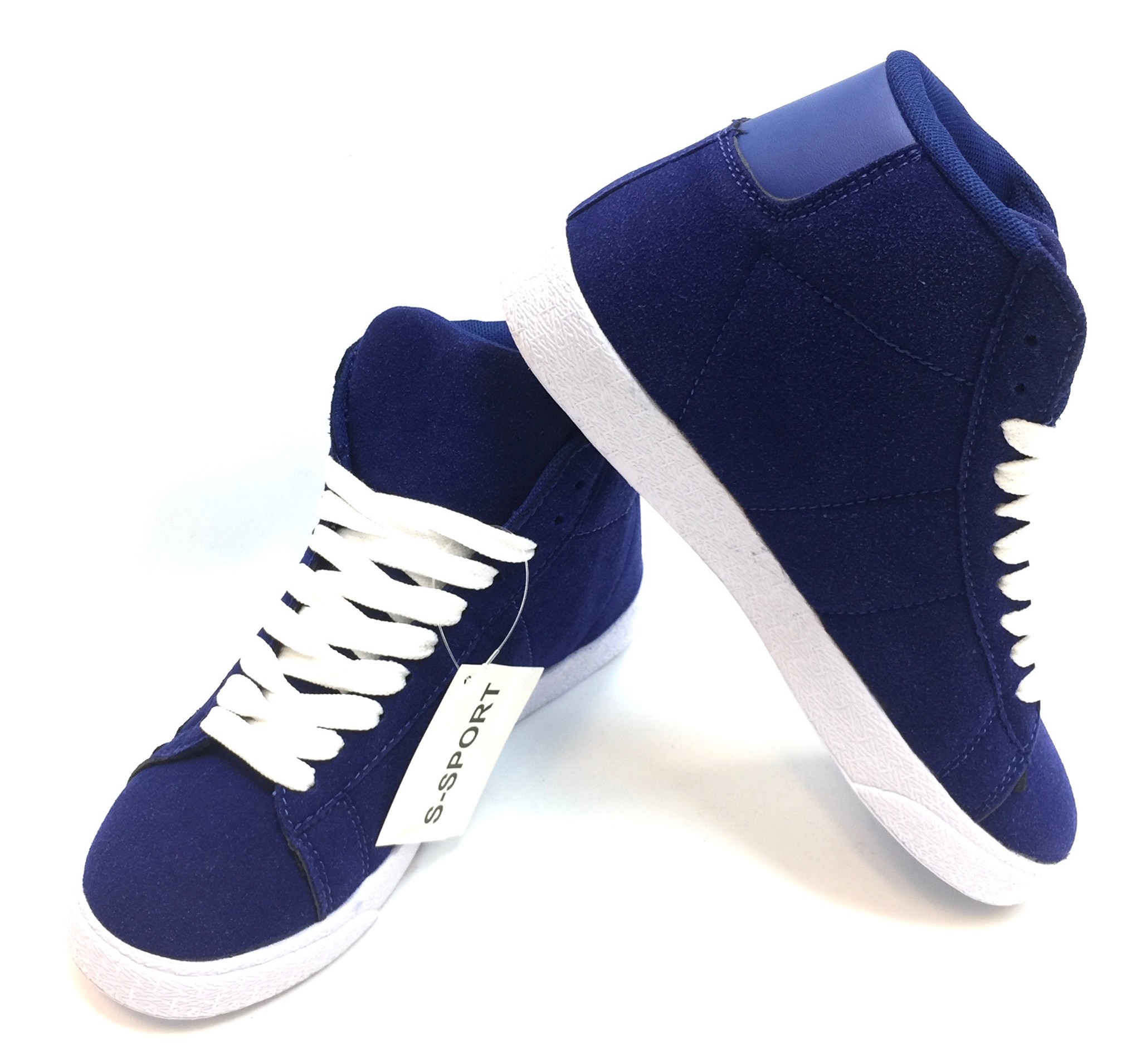 (image for) Womens Hightop Sneaker Blue/White