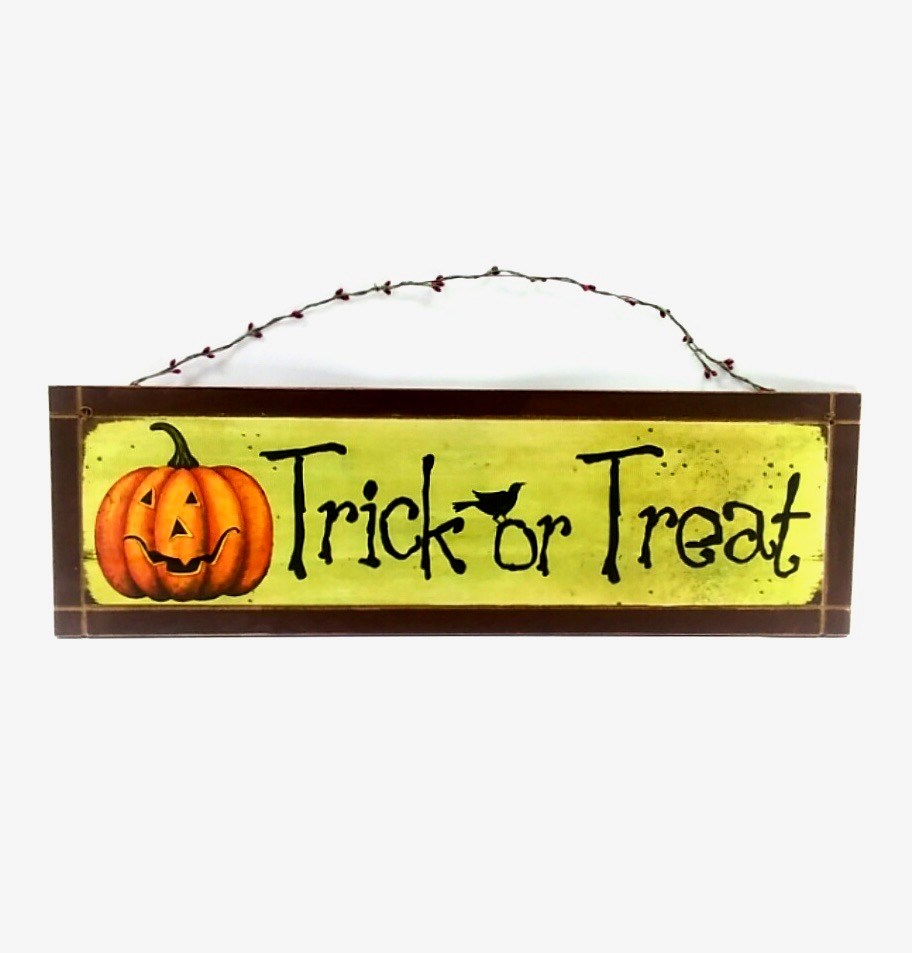 (image for) 11" Halloween Plaque