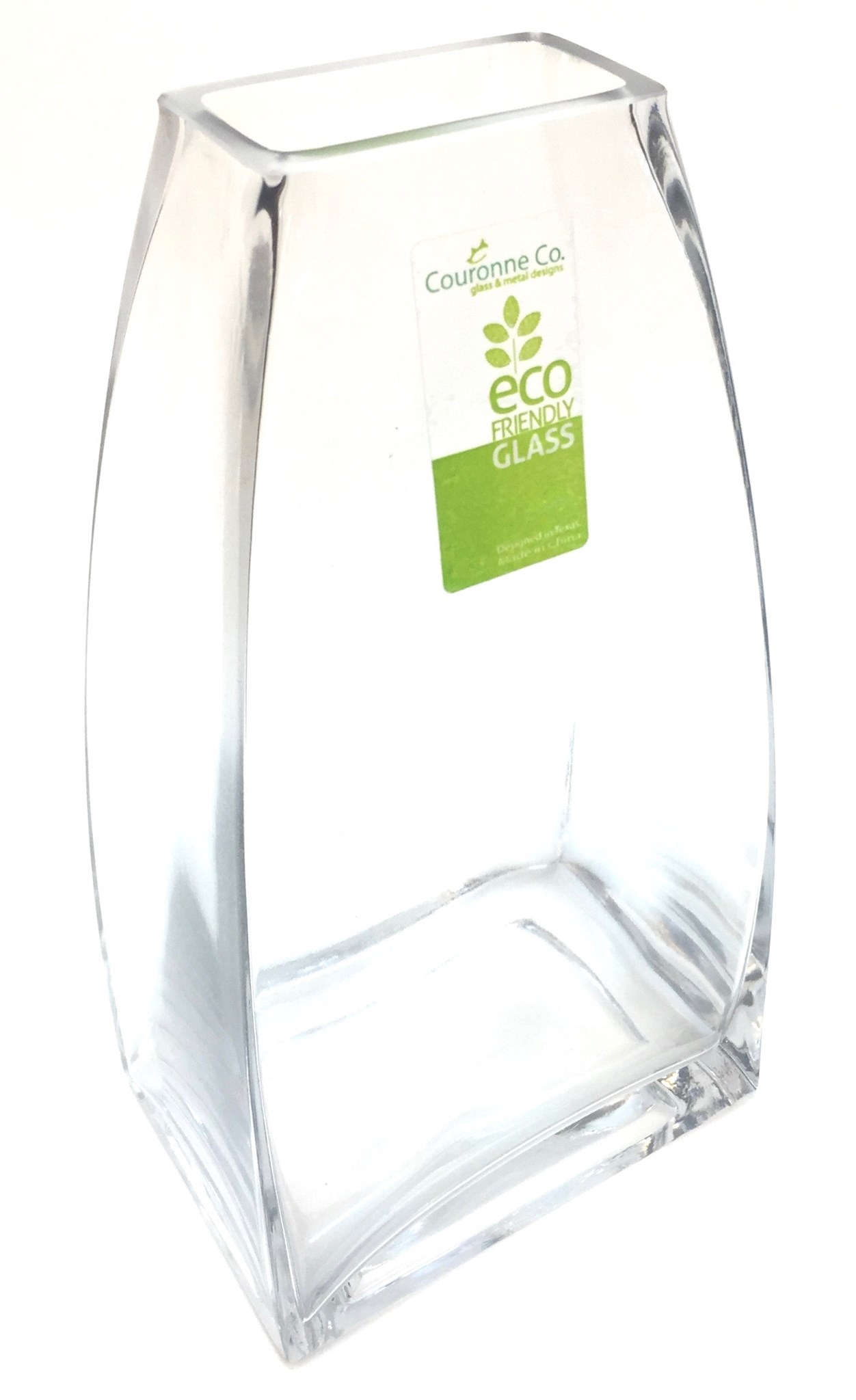 (7216) Harlem Vase 9 3/4" Clear (image for) (7216) Harlem Vase 9 3/4" Clear