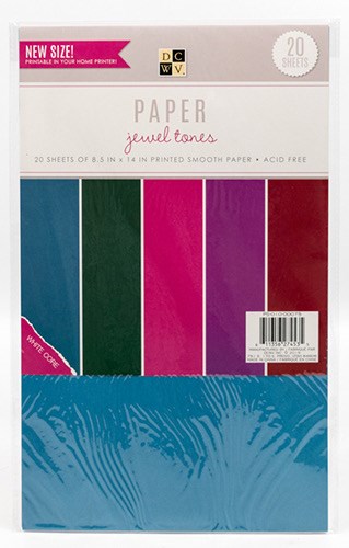(image for) 8.5x14 Jewel Paper Pad