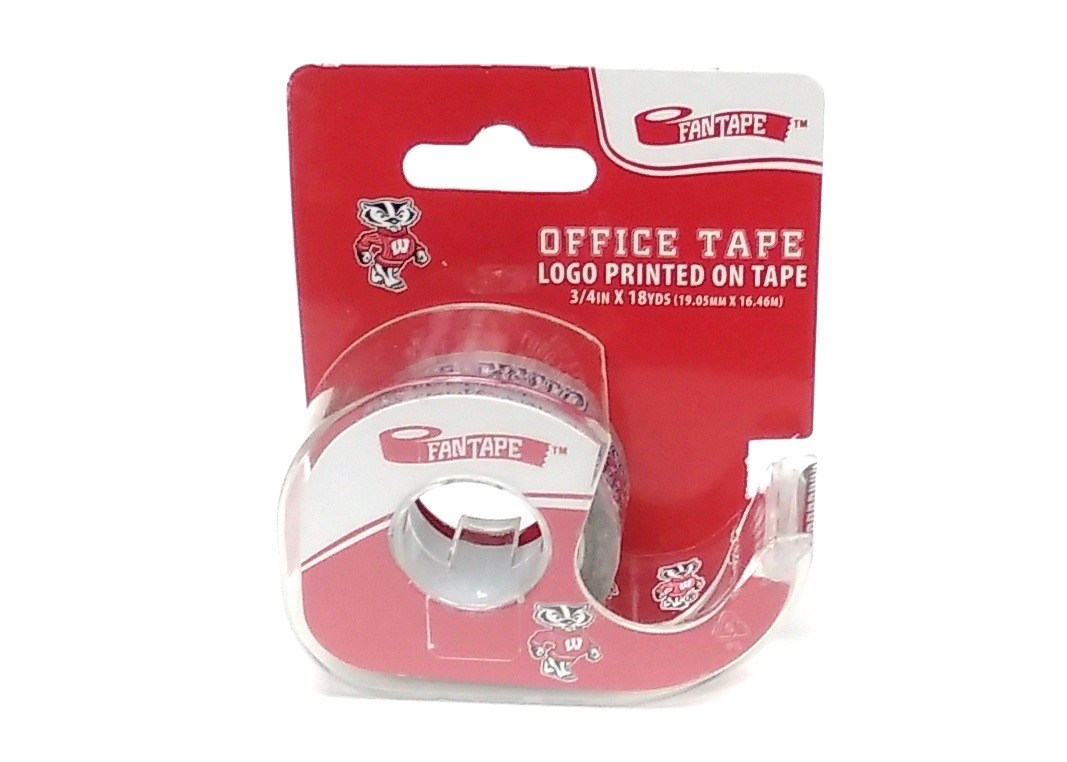 (image for) (003081) Office Tape - Wisconsin Badgers