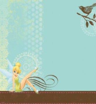(image for) Tinker Bell With Bird Paper PER SHEET