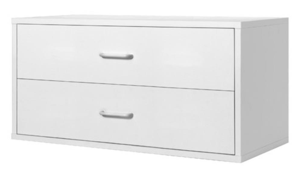 (image for) 30" 2 Door Cube White