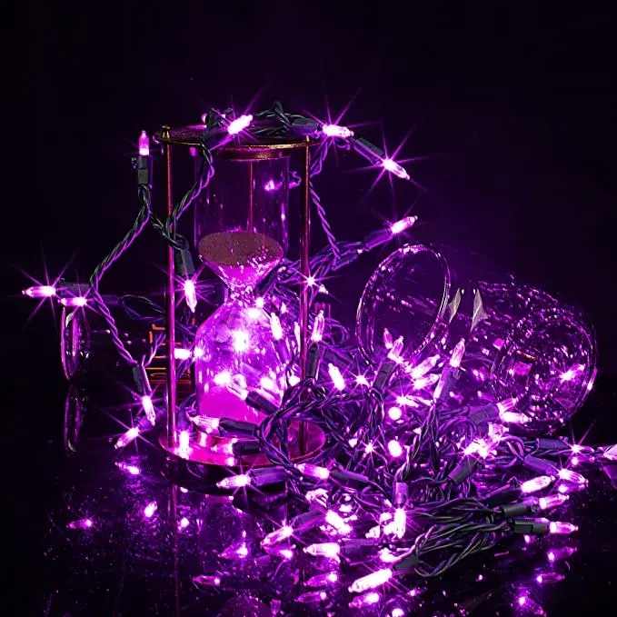 3PK 100 (300 Ct) LED Lights Purple
