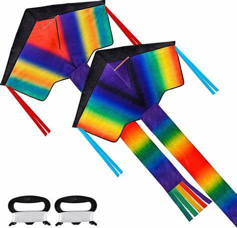 (image for) Delta (Rainbow) Delta Kite