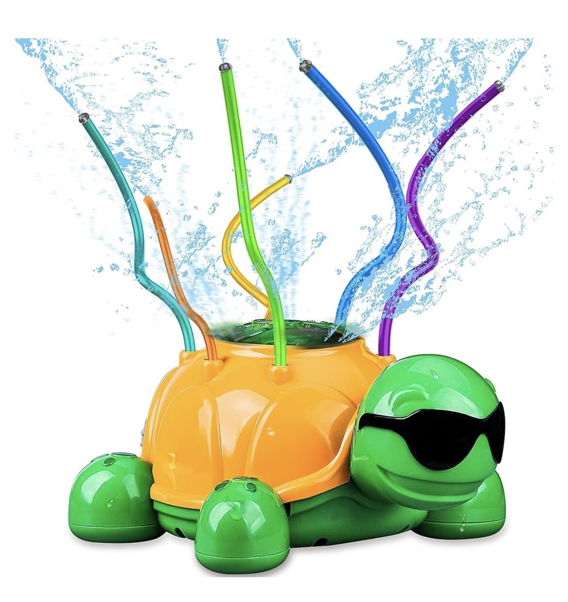 (image for) Sloosh Turtle Wiggle Tube Sprinkler