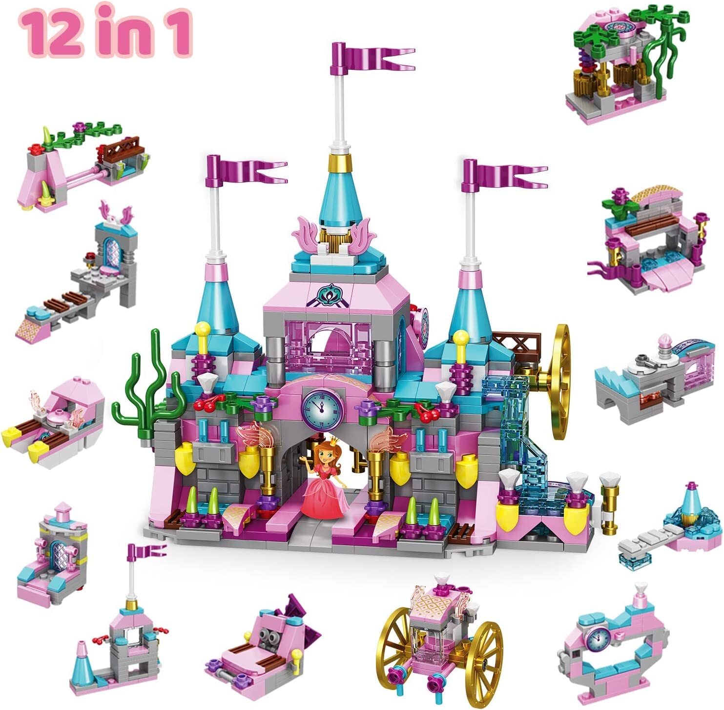 (image for) Girls Castle Building Blocks