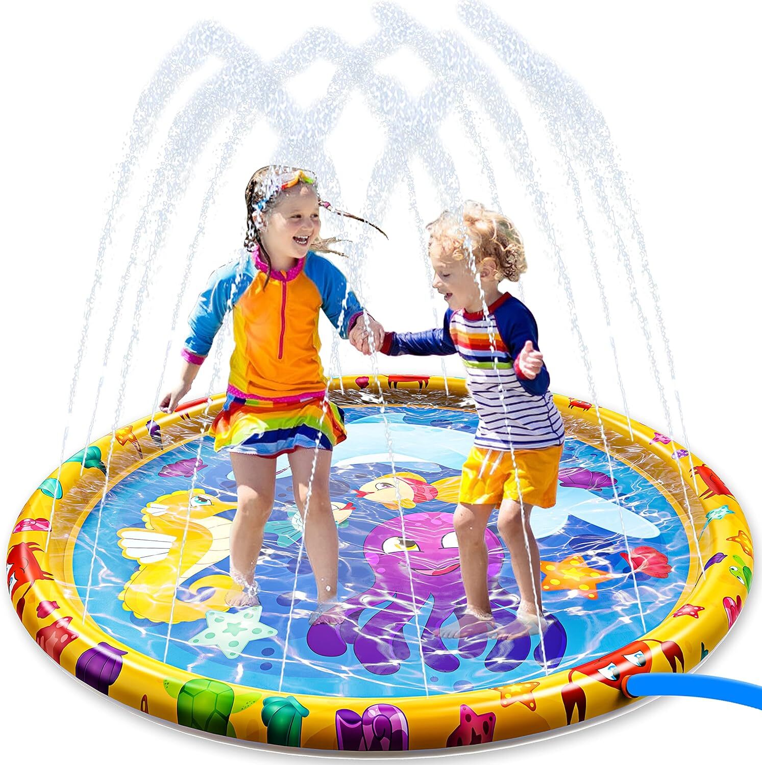 (image for) 60" Sprinkle and Splash Play Mat