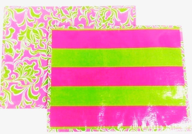 (image for) Pink/Green Swirl Rev Place Mats