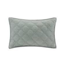 Luciana Quilted Moss Oblong Pillow 12x18