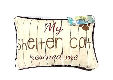 My Shelter Cat Pillow