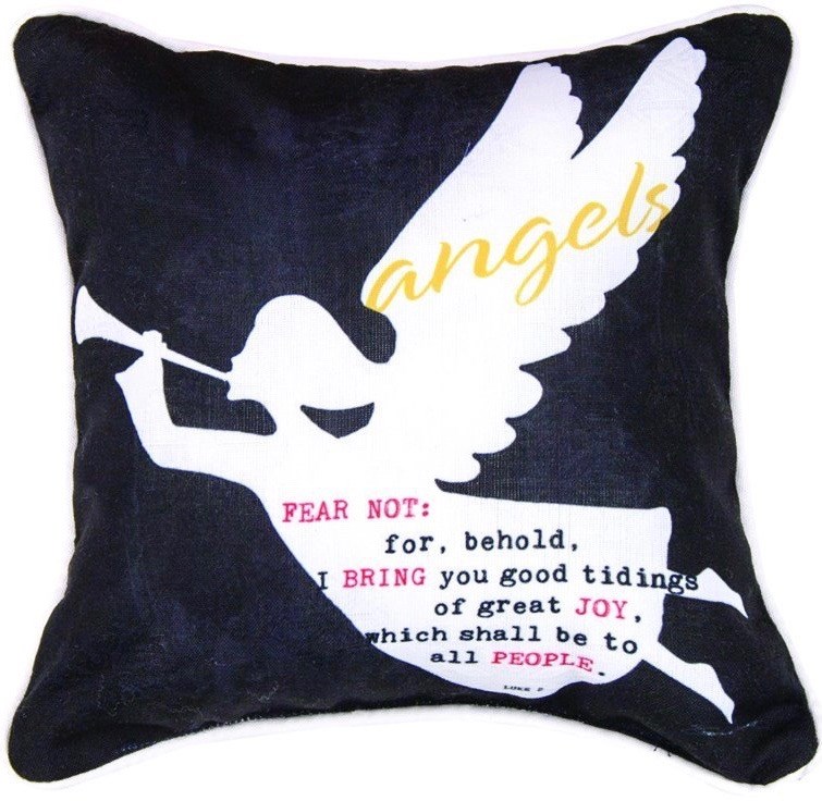 O'Holy Night Angels Pillow