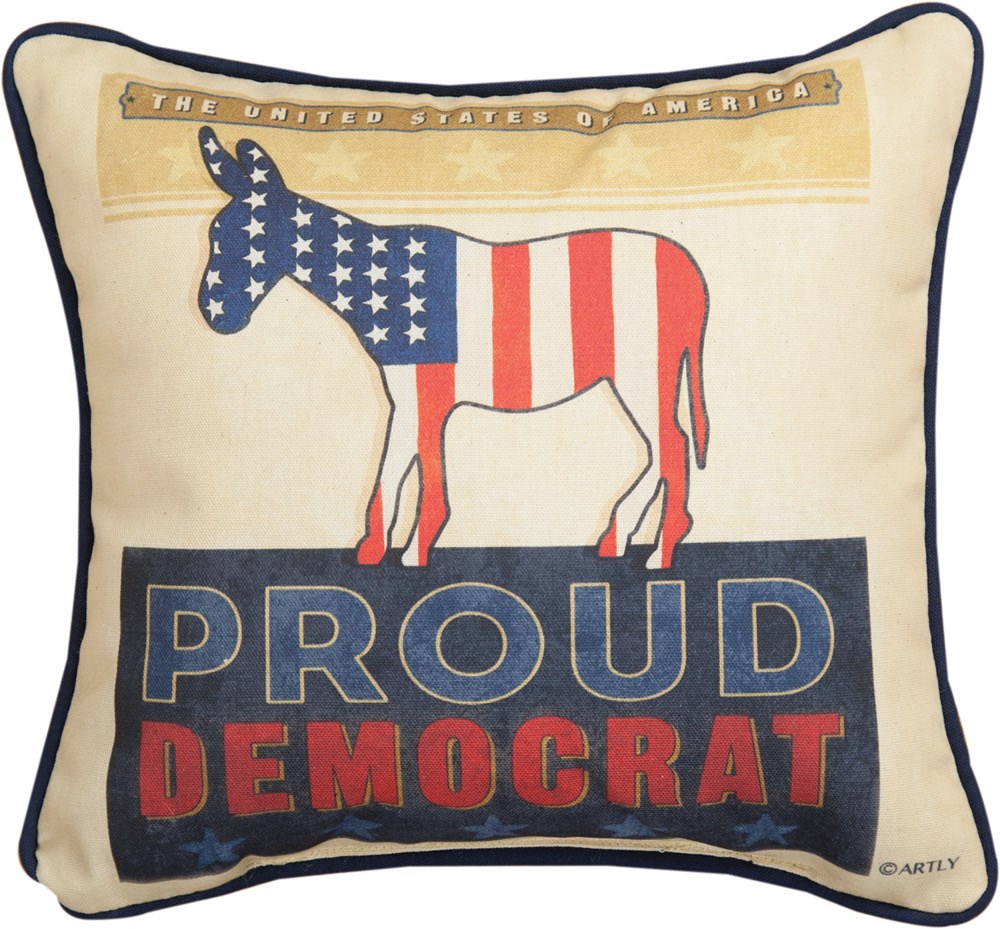 Proud Democrat 12" Pillow