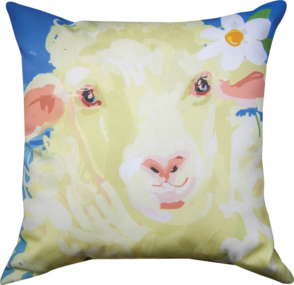 (image for) Curley PW DTP KE Pillow 18x18