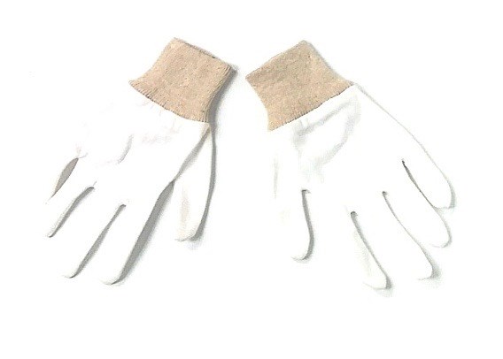 Pair White Garden Gloves (image for) Pair White Garden Gloves