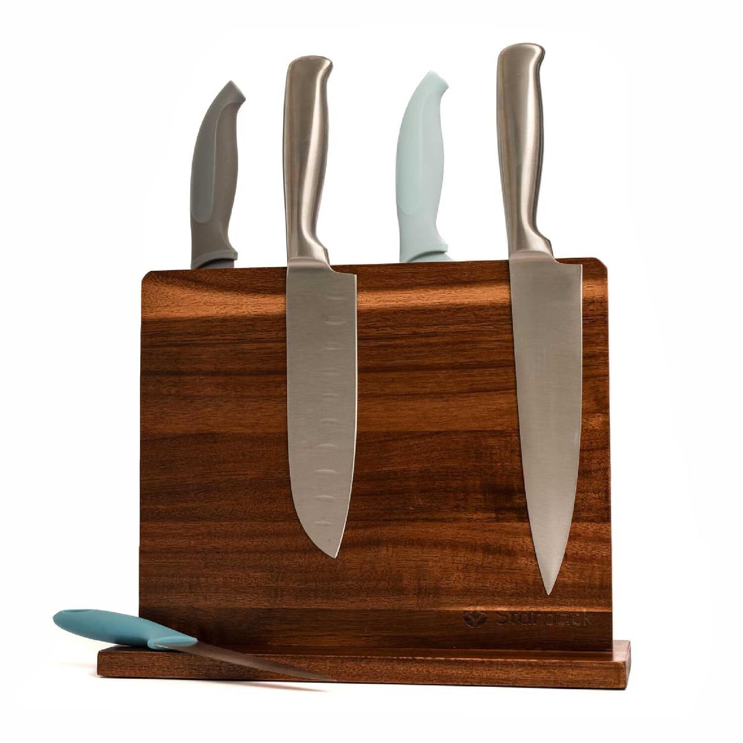 (image for) (2559) Magnetic Wooden Knife Holder