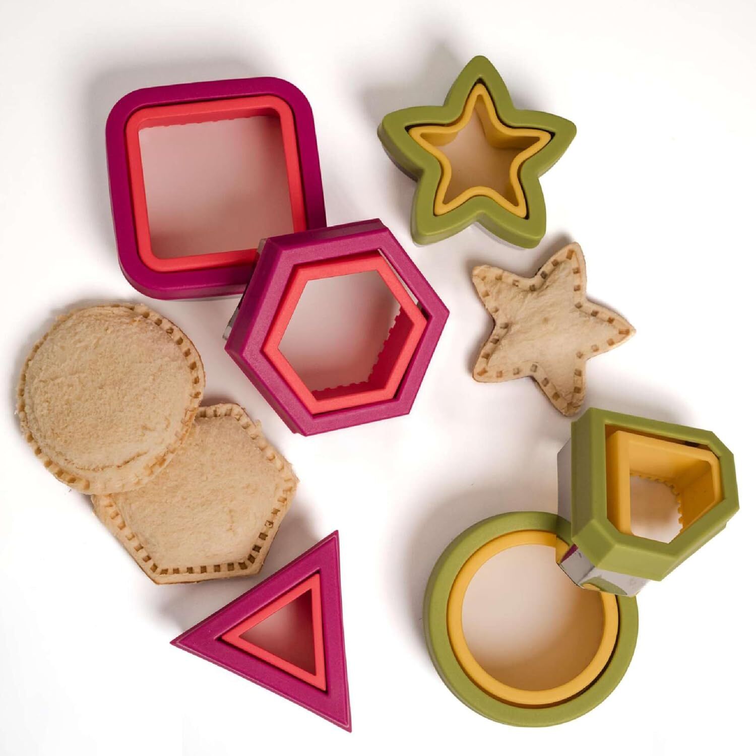 (image for) (2580) Sandwich Cutter Shapes Set