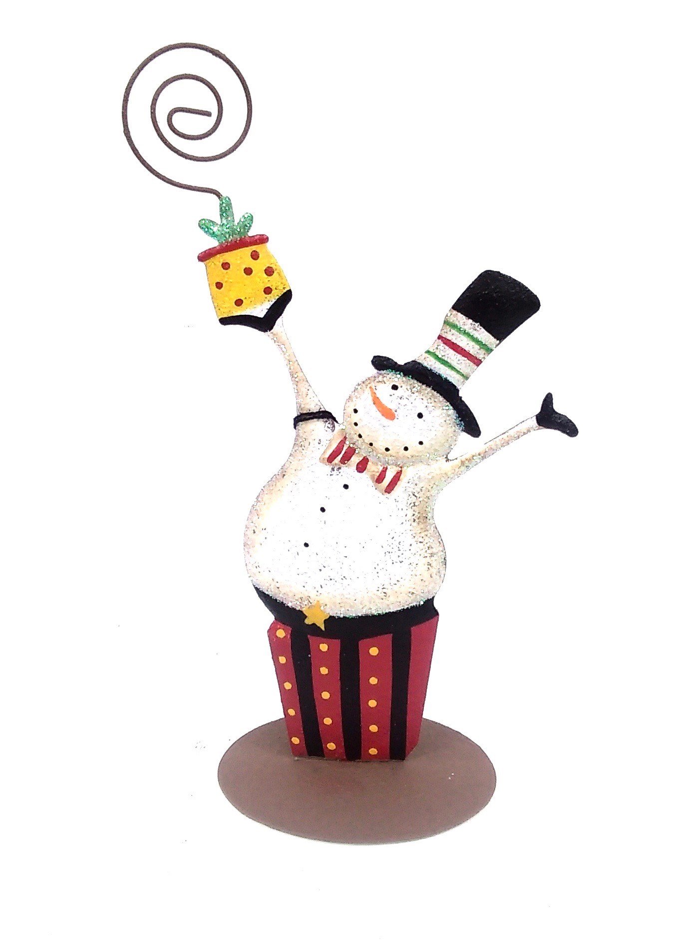 (image for) Snowman Photo Holder