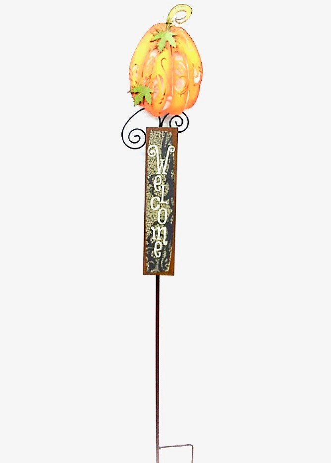 Pumpkin Garden Stick (image for) Pumpkin Garden Stick