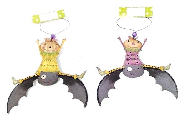 Pumkin Girl Bouncy & Sign 2 Asst (image for) Pumkin Girl Bouncy & Sign 2 Asst