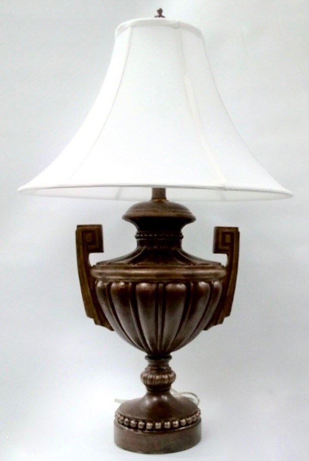 Table Lamp Gold Silver Leaf (image for) Table Lamp Gold Silver Leaf