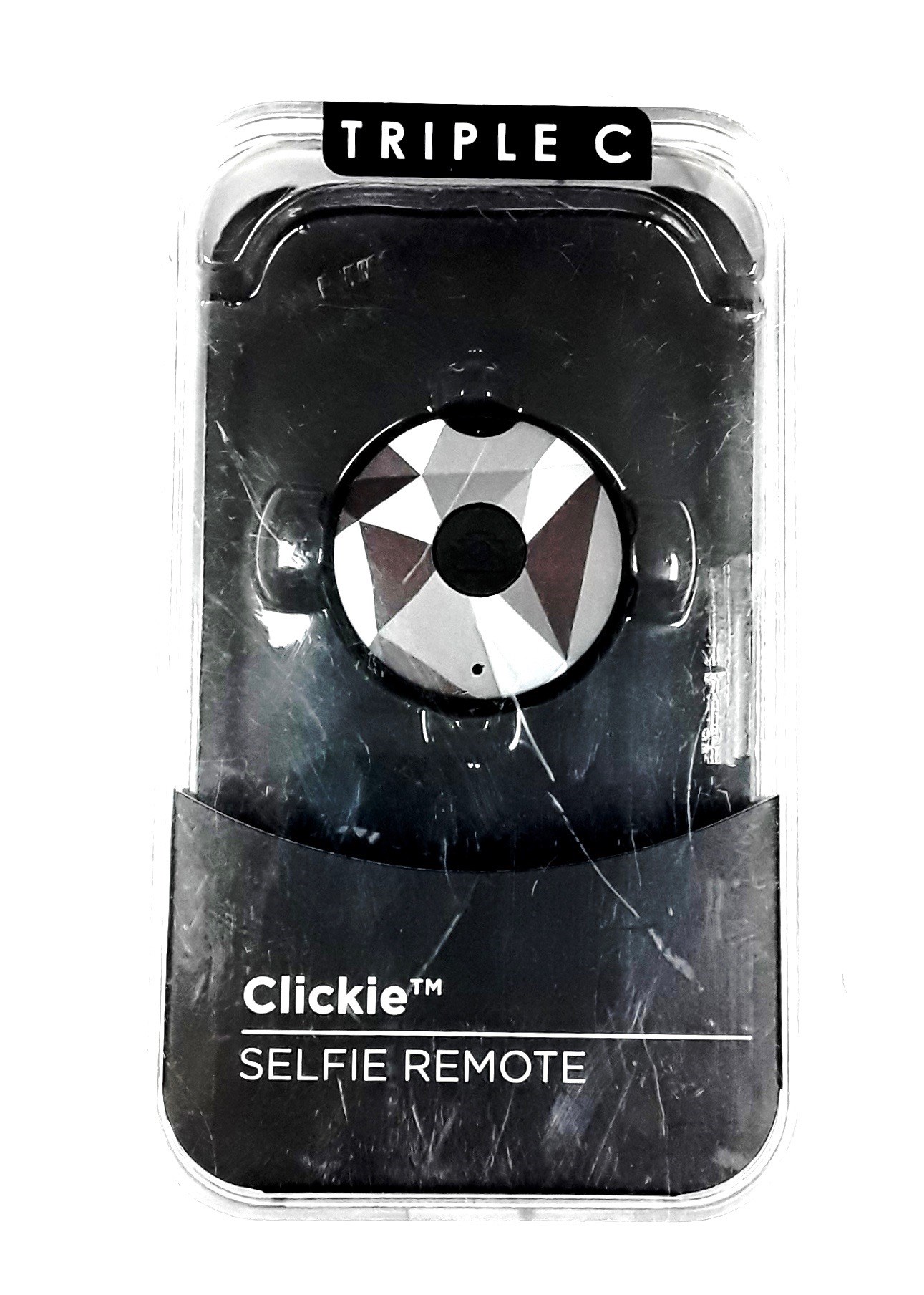 Clickie Selfie Remote Black/White/Grey