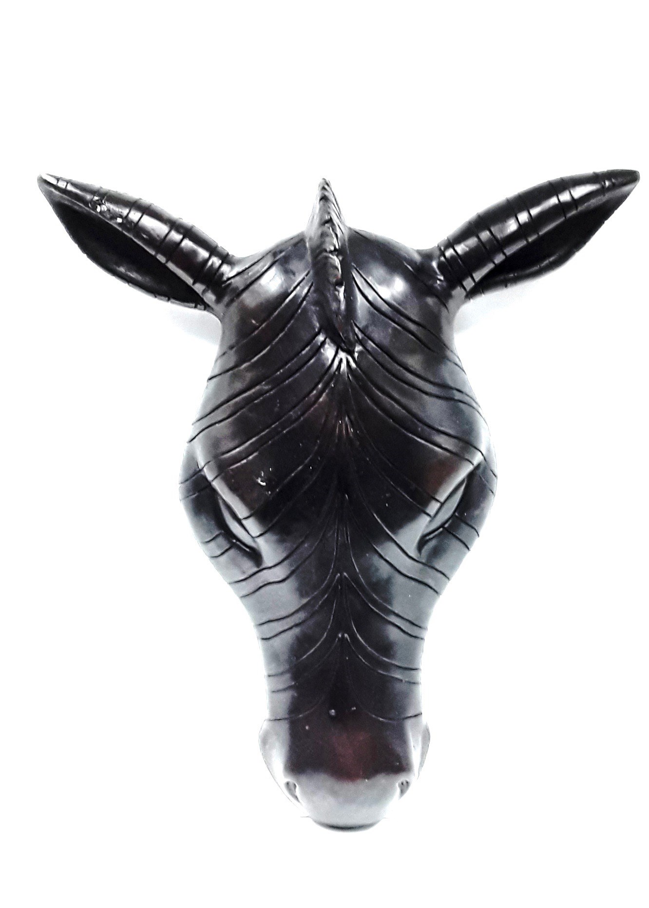 (image for) 9.5" Zebra Head Plaque