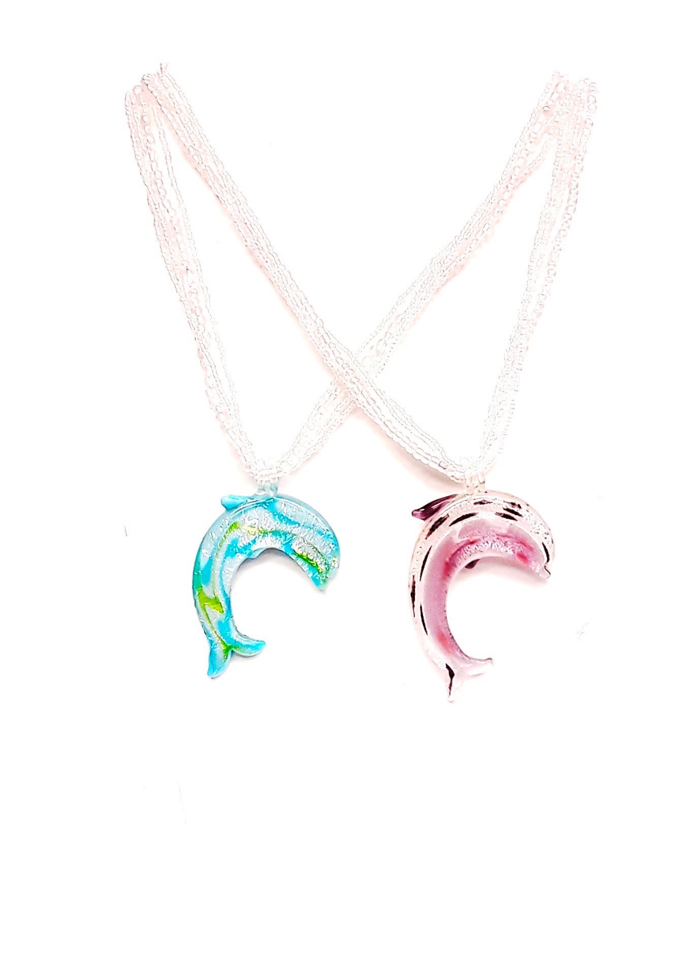 (image for) Asst.Dolphin Necklace 18"-21" L