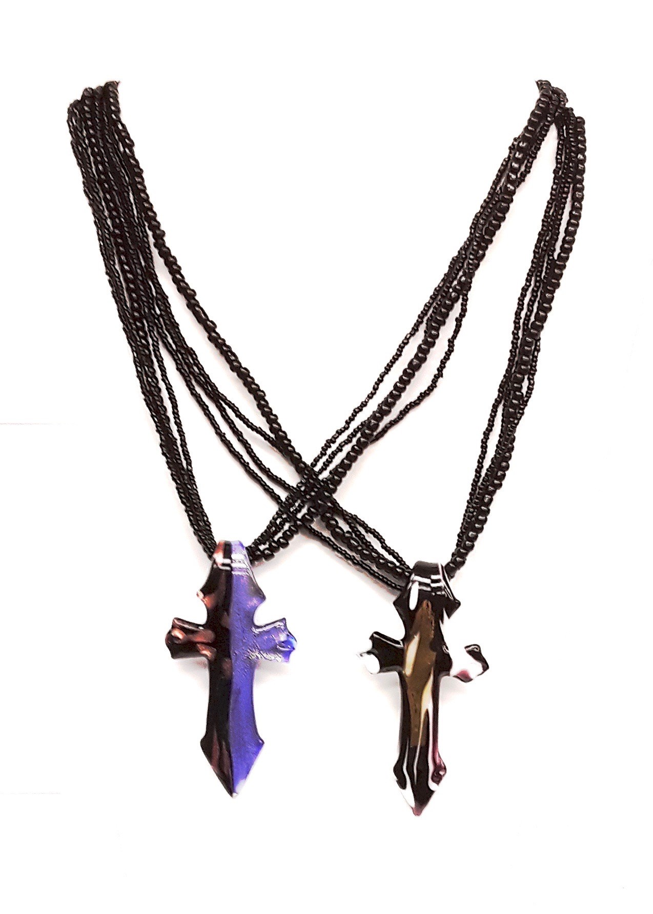 (image for) Asst Cross Necklaces 18"-21" L