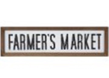 (image for) 21x6 Farmers Market Sign