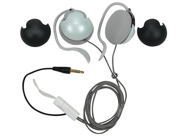 Clip On Stereo Headphones with Neck Strap